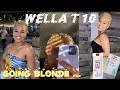 Dying And Toning My Hair With Wella T10
