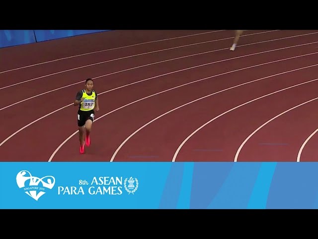 Athletics: Women's 400M - T13 Final | 8th ASEAN Para Games 2015 class=