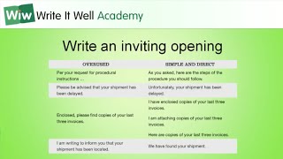 Professional Writing Skills • Part 1 • Lesson 2