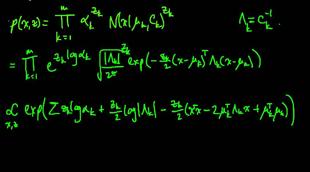 (ML 16.7) EM for the Gaussian mixture model (part 1) - YouTube