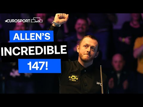MAXIMUM 147 BREAK for Mark Allen ? | The Masters 2024