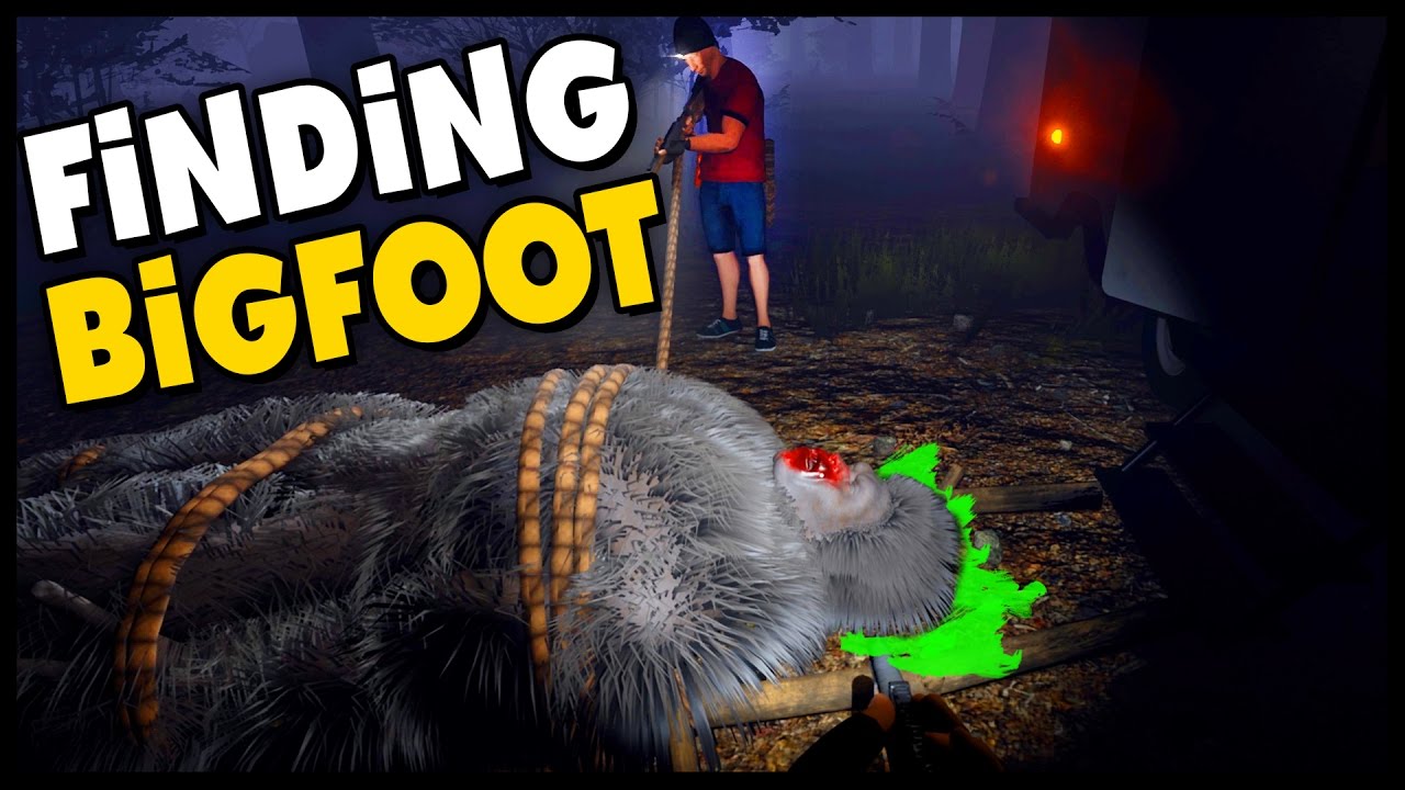 Finding Bigfoot BIGFOOT CAUGHT & BIGFOOT CAGED! Multiplayer Gameplay