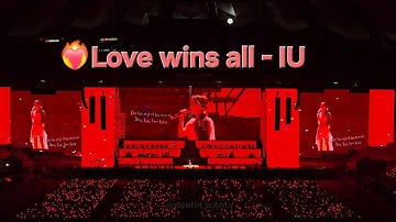 [Full] (직캠)Love wins all-아이유(IU), 240922 | IU HEREH WORLD TOUR CONCERT ENCORE: THE WINNING #아이유 #iu