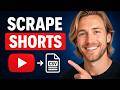 How to Scrape Youtube Channel Shorts (RapidAPI + PullAPI)