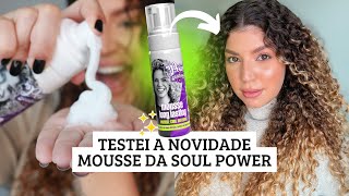 FINALIZAÇÃO COM MOUSSE PARA CABELO CACHEADO | por Jessica Melo