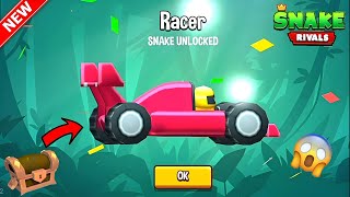 Snake Rivals : Racer Snake Unlocked From Bronze Chest! Zero To Hero