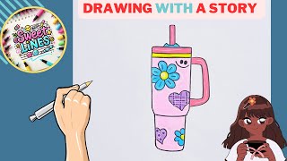 how to draw Stanley cup | how to draw for beginners