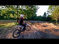 BACKYARD PIT BIKE TRACK IS INSANE | TRACK BUILD