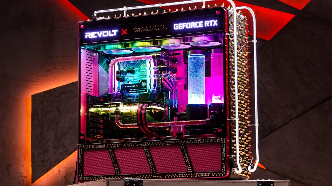 Cyberpunk pc case фото 12