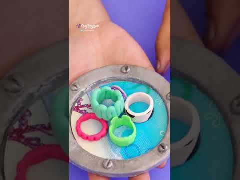 ORGANIZADOR DE ANILLOS de BOB ESPONJA casero ?? #shorts