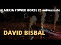 David Bisbal 20 aniversario Power Horse de Almería.