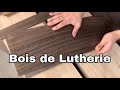 Bois de lutherie  selecion bois pour guitare wood working