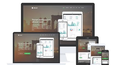 Struct WordPress SaaS & Mobile Apps Promoting Theme