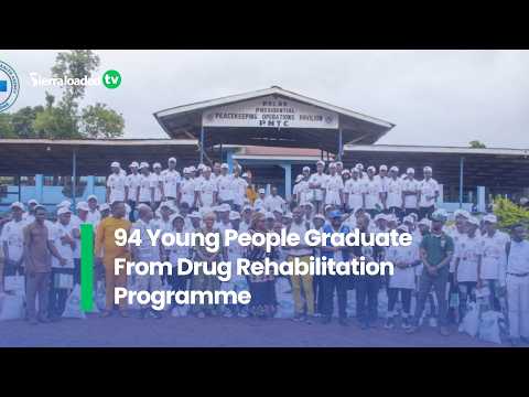 94 Young People Graduate From Drug Rehabilitation Programme
