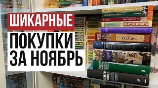 КНИЖНЫЕ ПОКУПКИ ЗА НОЯБРЬ✨много классики и редкие книги🤗