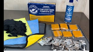 Solid Car Detailing Kit! Good Value Clay Bar Set  | TEAWOO Clay Bars Kit, 6 Clay Bars & 20 PCS Lubri screenshot 4