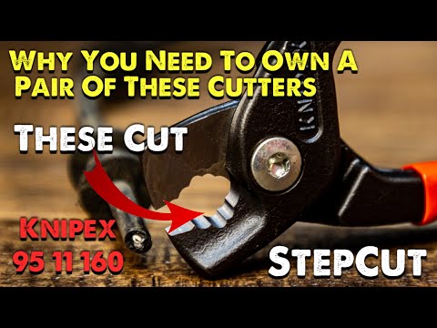 Why You Should Own A Pair Of Knipex StepCut 95 11 160 These Things Cut Like No Other Cutters Made!