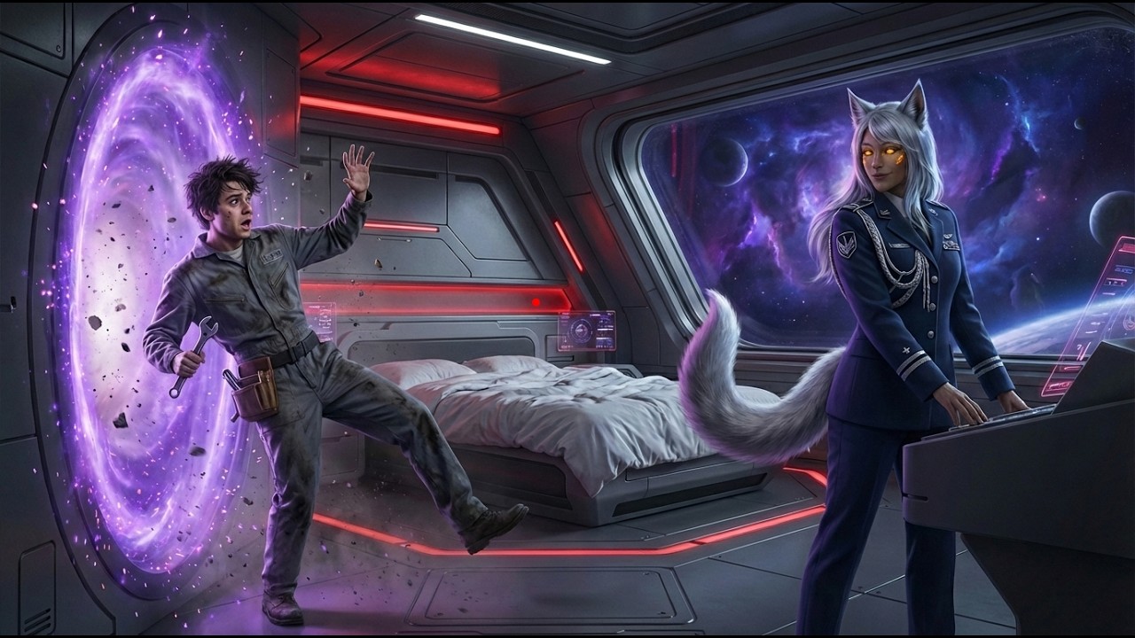 Он Случайно Телепортировался в Каюту Адмирала-Волка—Она Усмехнулась: 