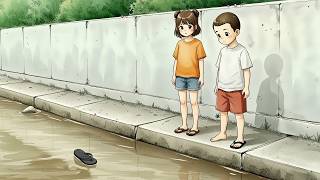 ASMR Animation | One day in the village with a shoe floating away | Cozy Watercolor Story