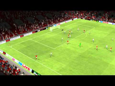 Man Utd vs Burnley - Nani Goal 42 minutes