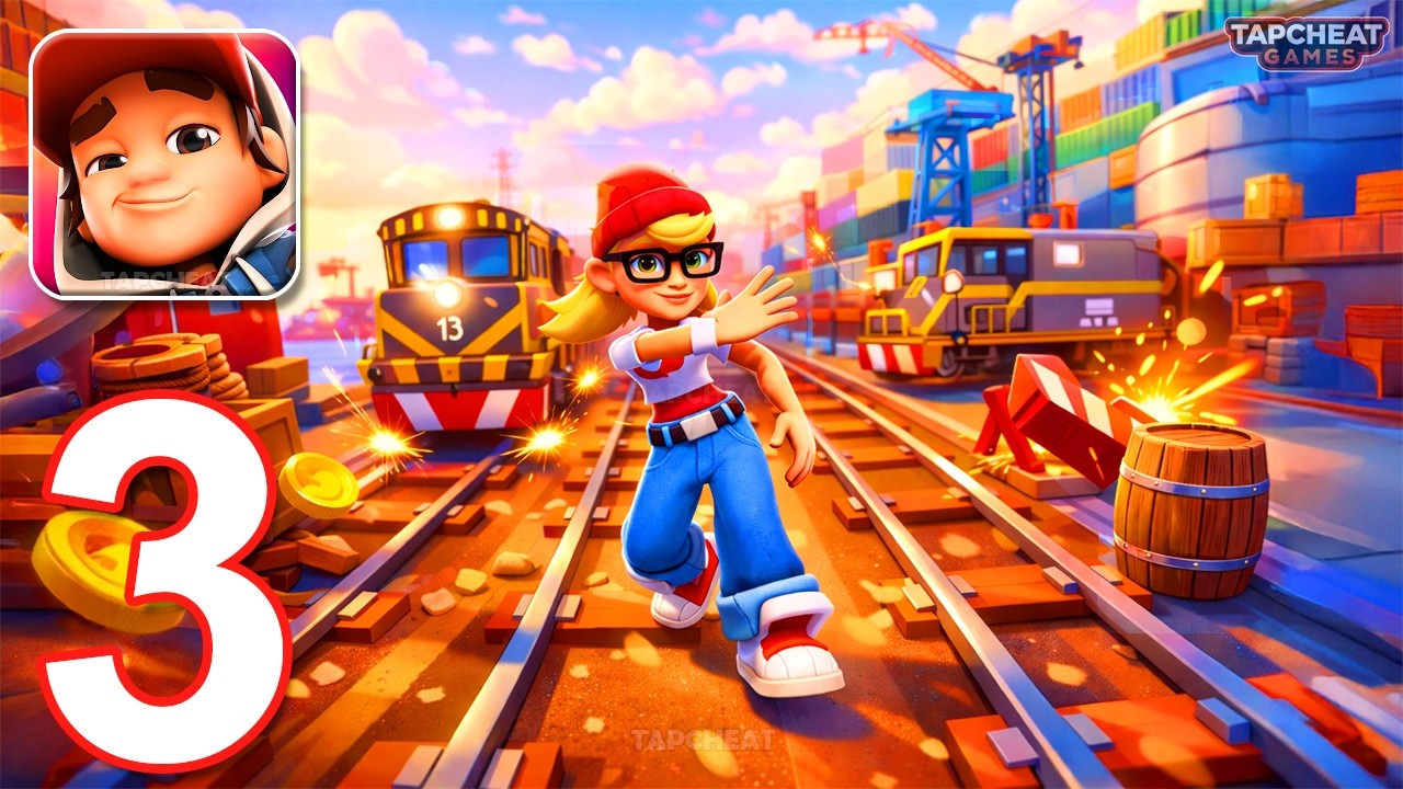 Subway Surfers City - Gameplay Walkthrough Part 3 - The Docks (Android, iOS)