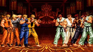 [KOF Mugen] Ryo Sakazaki Team vs Ryu Team