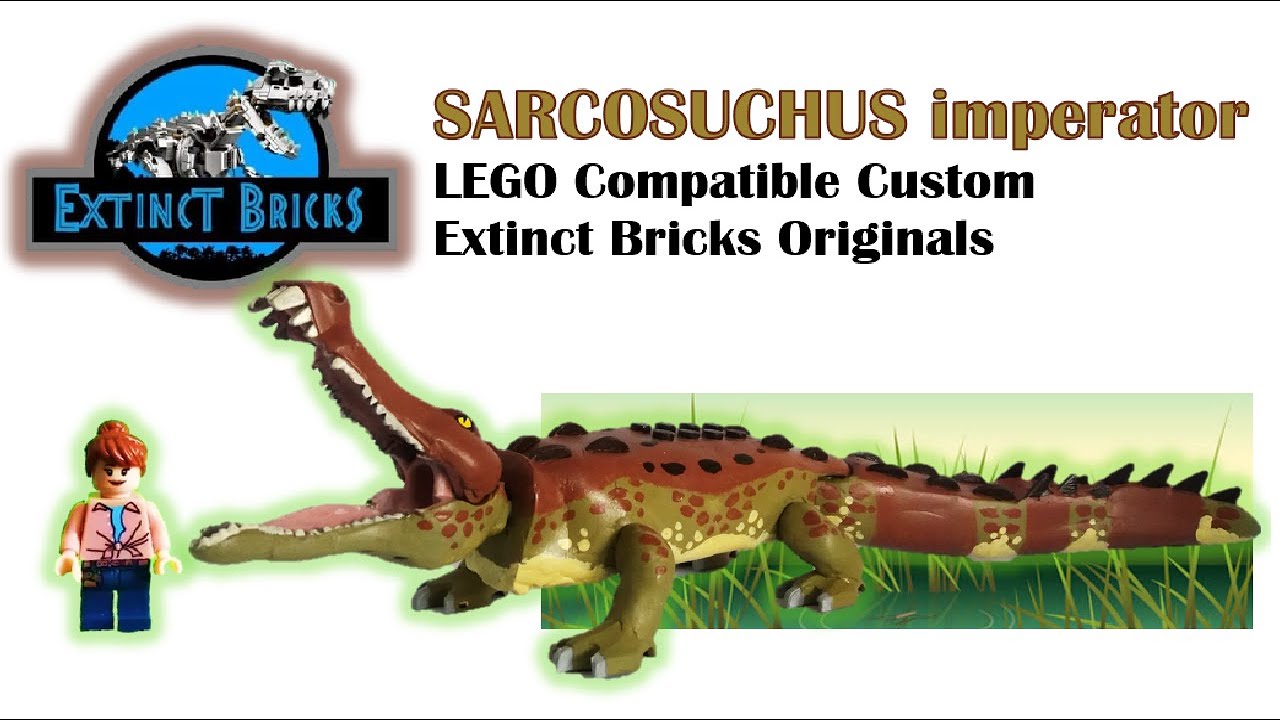 SARCOSUCHUS LEGO Compatible Custom 