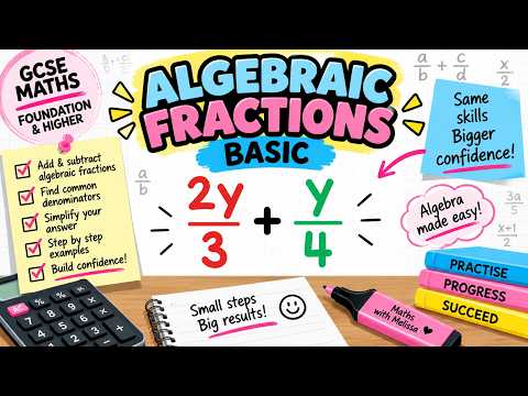 Algebraic Fractions Basic video thumbnail