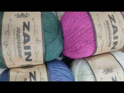 الخيش الملون وجماله