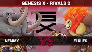 Genesis X Rivals 2 | Losers Top 48 - Nemmy Vs Elkiies