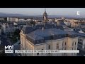 Vue den haut  lhtel de ville de tarbes