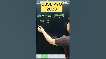 Find dy/dx , y = cos^-1 ( (sin x + cos x) /roorky ) is#cbse2026 #maths #cbse #class12maths #cbse