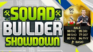 FIFA 16 SQUAD BUILDER SHOWDOWN!!! 95 RATED GARETH BALE!!! Fifa 16 Squad Duel