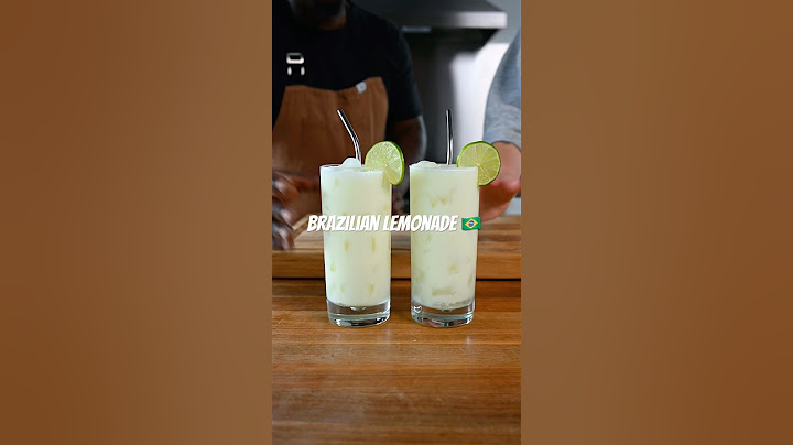 How To Make Brazilian Lemonade!! #brazilian #lemonade #easyrecipes #torontochef