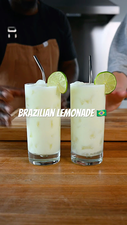 How To Make Brazilian Lemonade!! #brazilian #lemonade #easyrecipes #torontochef