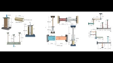 Solid Mechanics - Geometry of Deformations for Typical Statically Indeterminate Axial Structures