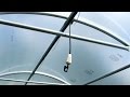 Fitting an Overhead Irrigation System on Polytunnel