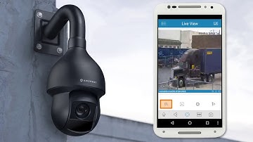 PoE Mobile App Setup for Amcrest Goliath ProHD 2MP Speed Dome IP Camera (IP2M-850E, IP2M-853EW)