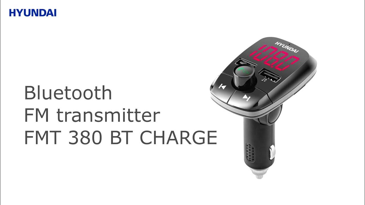 FM transmitter Hyundai FMT380BTCHARGE - funkce a ovládání 