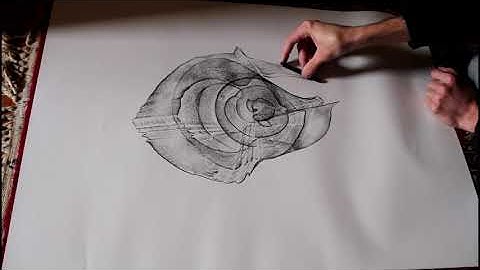 Charcoal Artwork - Process [Satisfying!]