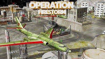 NUKE CHINA vs 2 USA High Tech | Mod OPERATION FIRESTORM | C&C Generals Zero Hour