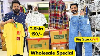 100% Original with Bill | T-Shirt 150/- Wholesale Warehouse | Export Surplus-82% Off | AVM Fashions