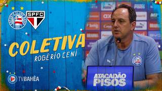 COLETIVA - ROGÉRIO CENI - BAHIA 3 x 2 SÃO PAULO - BRASILEIRÃO (28/10/26)