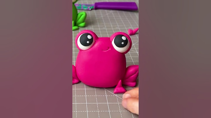 Ribbiting Creations: DIY Fun Frog Cake Topper Tutorial! #shorts #shortsviral