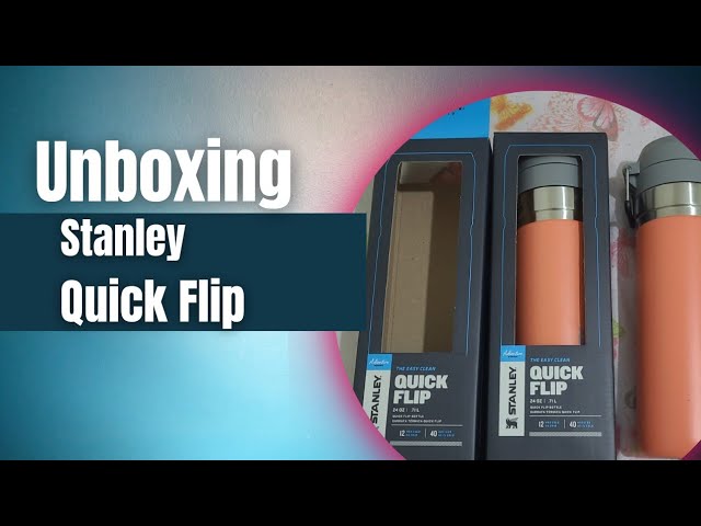 Review garrafa térmica quick flip Stanley 