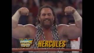 El Matador Tito Santana Vs Hercules Wwf Prime Time Wrestling 22492