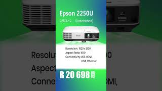 Epson 2250U #Epson #Projector #2250U #OfficeTech #TechDeals #Refurbished #Deals #Partserve