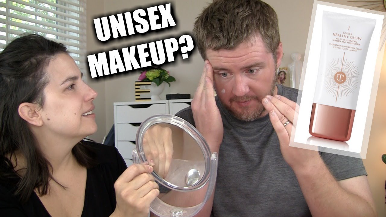 COUPLES WEAR TEST! "UNISEX" Healthy Glow Makeup