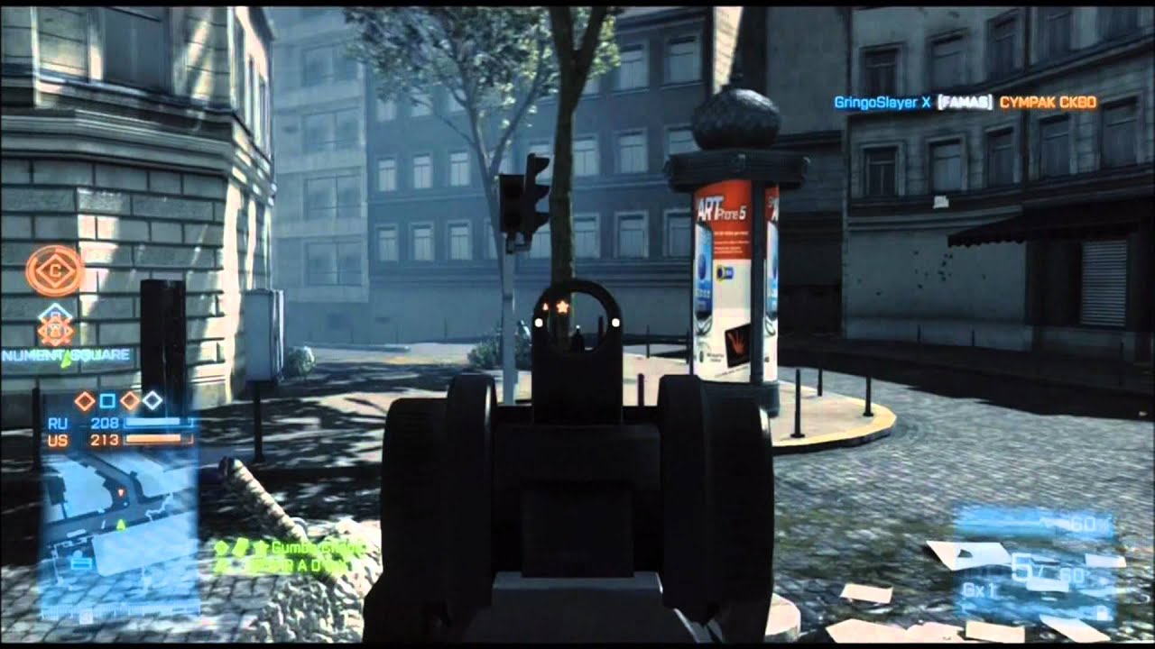 M98B Ironsight Kills - Only In Battlefield 3