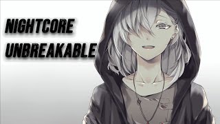 Nightcore | Unbreakable | Faydee | Lyrics video~